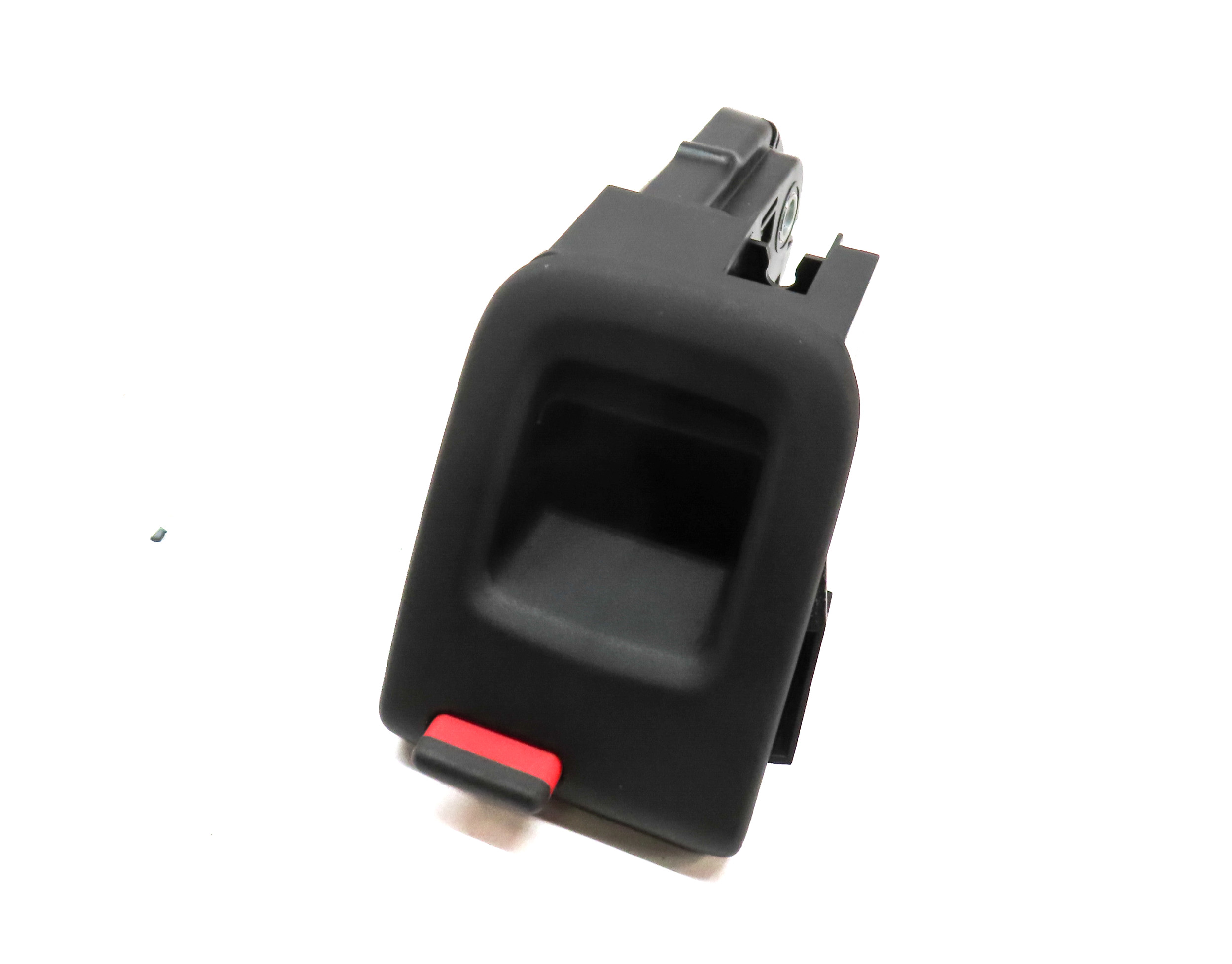 2012 AUDI A7 (C7 4G8) REAR LEFT UPPER SEAT BACK LOCK LATCH HANDLE (BLACK) — exact item pictured